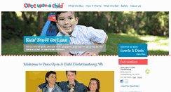 Desktop Screenshot of onceuponachildchristiansburg.com