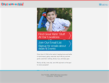 Tablet Screenshot of onceuponachildchristiansburg.com